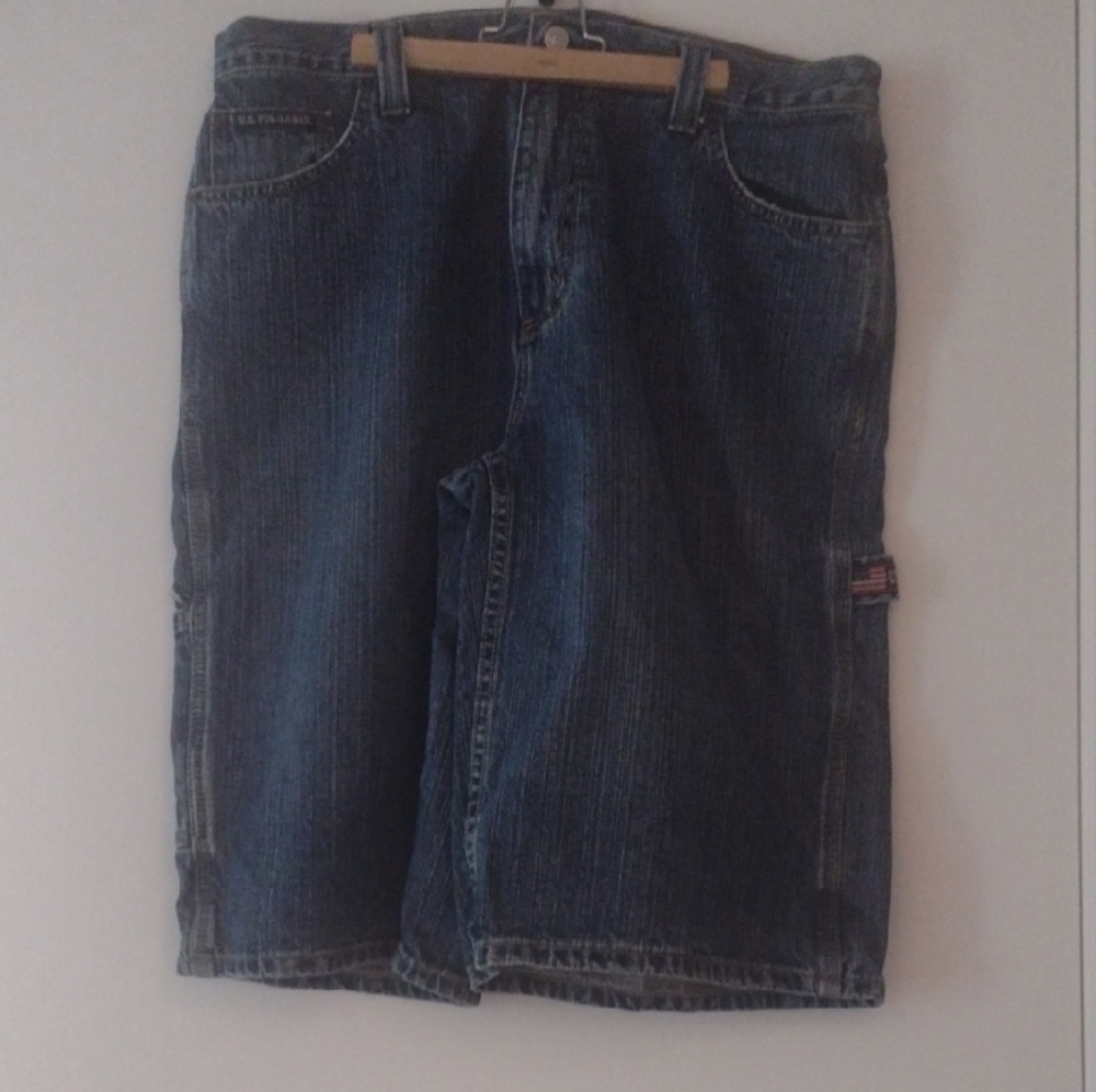 US POLO Assn. vintage carpenter denim Shorts size 36
